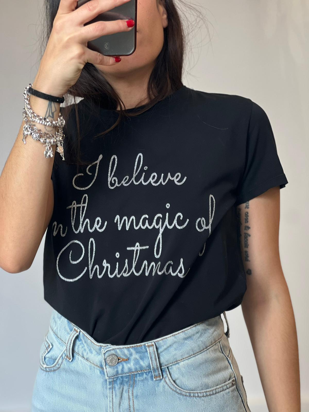 T-shirt I believe in the magic of christmas